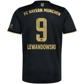Fotbalový Dres FC Bayern Mnichov Robert Lewandowski 9 Venkovní 2021/22